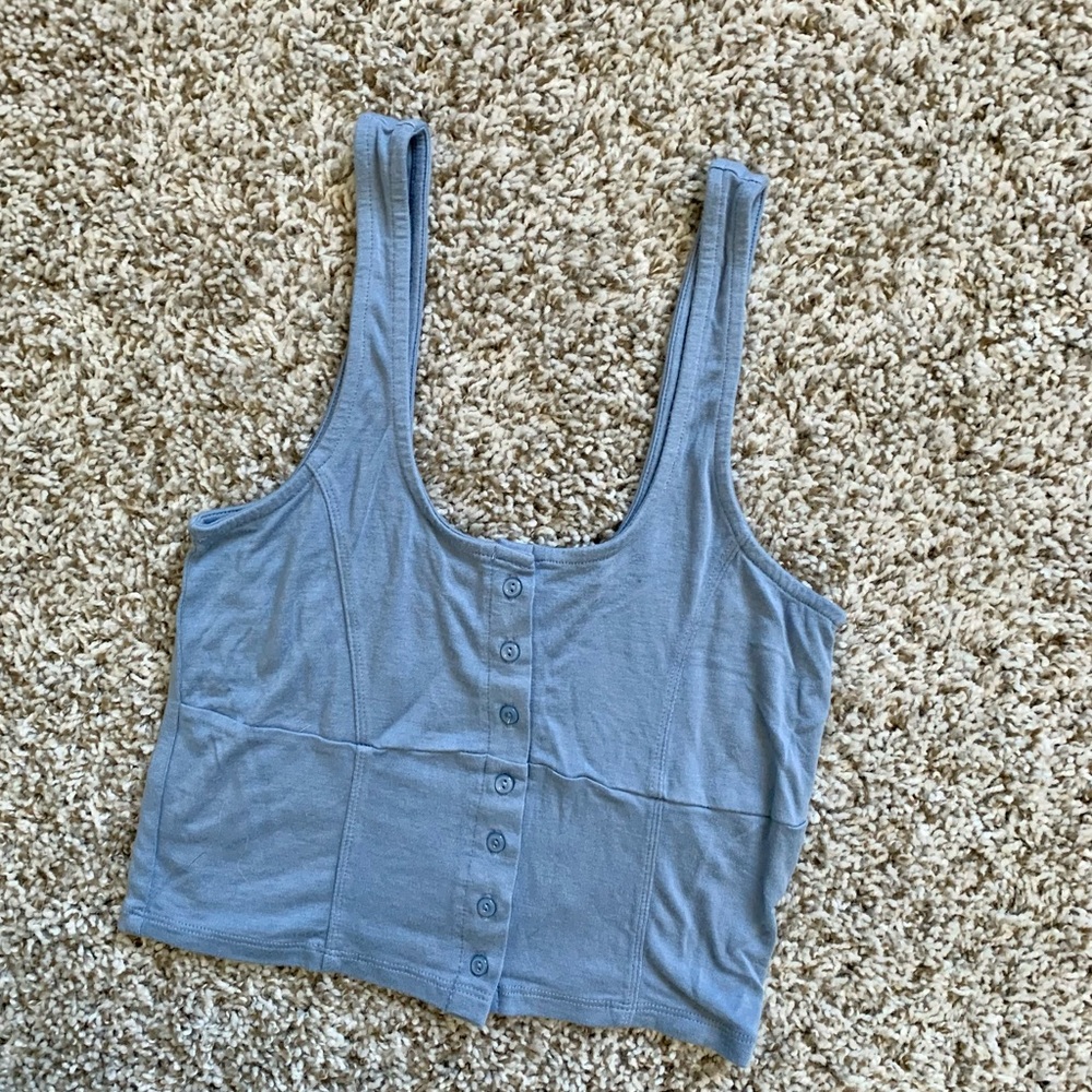 PACSUN Light Blue Tank Top
